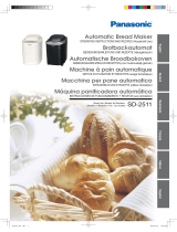 Panasonic SD-2511KXC Breadmaker Manuale del proprietario