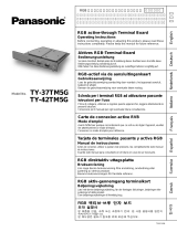 Panasonic TY37TM5G Istruzioni per l'uso