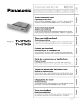 Panasonic TY37TM5H Istruzioni per l'uso
