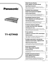 Panasonic TY42TM4D Istruzioni per l'uso