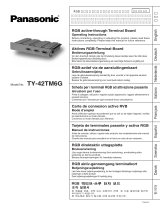 Panasonic TY42TM6G Istruzioni per l'uso