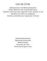 AEG CAFE OLE CO80 Manuale utente