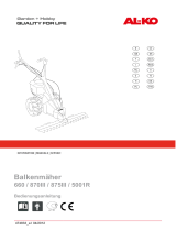 AL-KO Slåtterbalk BM 660 III Manuale utente