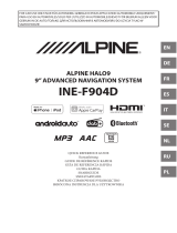 Alpine Electronics INE-F904DC Guida utente