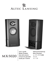 Altec Lansing MX5020 Manuale utente