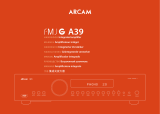 Arcam A39 Manuale utente