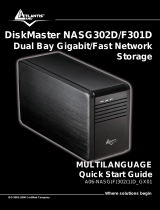 Atlantis Disk Master NASG302D Guida Rapida