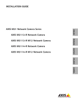 Axis M3113-R M12 Guida d'installazione