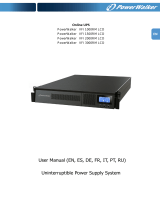 BlueWalker PowerWalker VFI 1000RM LCD Manuale utente