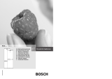 Bosch KGU Serie Manuale utente
