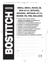 Bostitch BULLDOG Istruzioni per l'uso