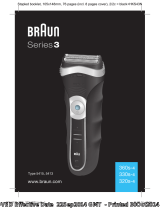 Braun 360s-4, 330s-4, 320s-4, 320r-4, Series 3 Manuale utente