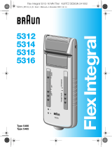 Braun 5312, 5314, 5315, 5316, FlexIntegral Manuale utente