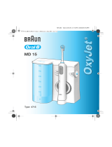 Braun MD15 OxyJet Manuale utente