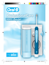 Braun Professional Care 8000 OxyJet Manuale utente