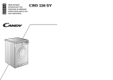Candy CBD116-37SME Manuale utente