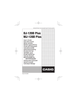 Casio MJ-120D Plus Manuale utente
