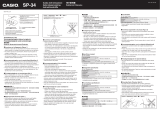 Casio SP-34 Manuale utente