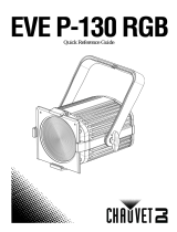 CHAUVET DJ EVE P-150 UV Guida di riferimento