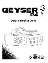 CHAUVET DJ Geyser P4 Guida di riferimento