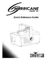 CHAUVET DJ Hurricane Haze 1D Guida di riferimento