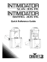 CHAUVET DJ Intimidator Barrel 305 IRC Guida di riferimento