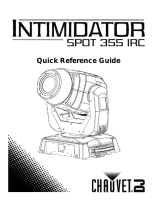 CHAUVET DJ Intimidator Spot 355 IRC Guida di riferimento