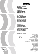 DeLonghi HVY1020 Manuale utente