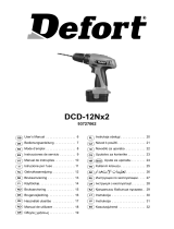 Defort DCD-12Nx2 Manuale del proprietario