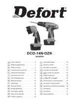 Defort DCD-14N-DZK Manuale del proprietario