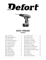 Defort DCD-14Nx2D Manuale del proprietario