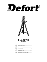 Defort DLL-10T-K Manuale del proprietario