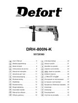 Defort DRH-800N-K Manuale del proprietario