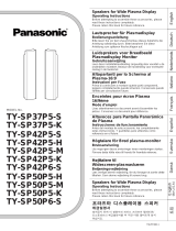 Panasonic TY-SP37P5-K Manuale utente