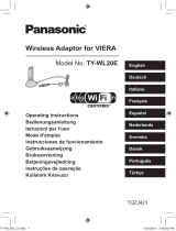 Panasonic VIERA TY-WL20E Manuale del proprietario
