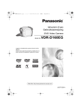 Panasonic VDRD160EG Manuale del proprietario