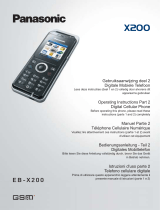 Panasonic X200 Manuale del proprietario
