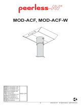Peerless MOD-ACF-W Manuale utente