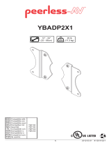 Peerless YBADP2X1 Manuale utente