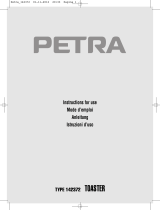 Petra TA521.35 Manuale del proprietario