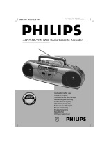 Philips AW 7250 Manuale utente