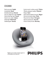 Philips Fidelio Docking speaker DS3000 Manuale utente