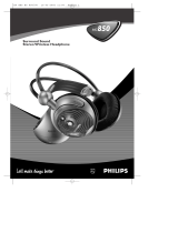 Philips HC850 Manuale utente