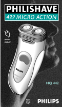 Philips hq 442 micro act Manuale utente