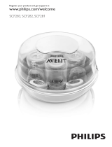 Philips AVENT Microwave Steam Steriliser SCF281/02 Manuale utente