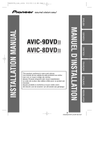 Pioneer AVIC 9 DVD II Istruzioni per l'uso