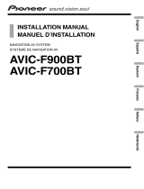 Mode AVIC F900 BT Manuale utente