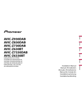Pioneer AVIC Z630 BT Guida d'installazione