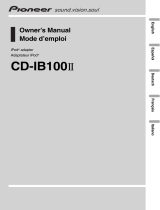 Pioneer CD-IB100II Manuale utente