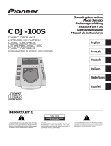 Pioneer CDJ-100S Manuale del proprietario